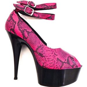 GASOLINE GLAMOUR MOXIE PEEPTOE PUMPS